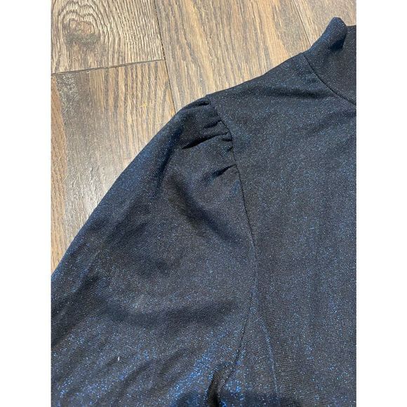 J.Crew Mock Neck Puffy Sleeve - Picture 3 of 6